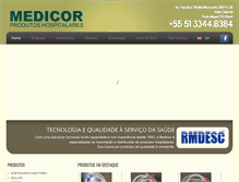 Tablet Screenshot of medicor-rs.com.br